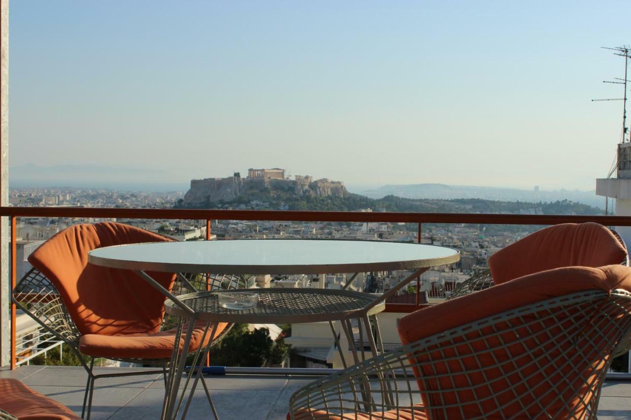 דירות אתונה Acropolis View Penthouse מראה חיצוני תמונה